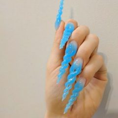 форма ногтей сосулька